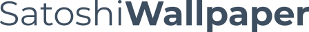 Satoshi Wallpaper Logo